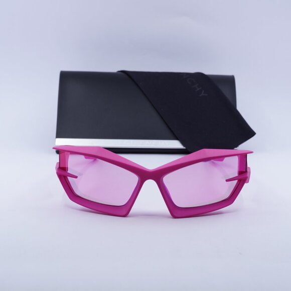 Givenchy GV40049I 73Y Geometric Sunglasses - Pink - Picture 2 of 9